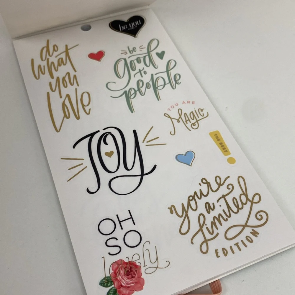 The Happy Planner Simply Lovely 813 sticker sheet book NEW!